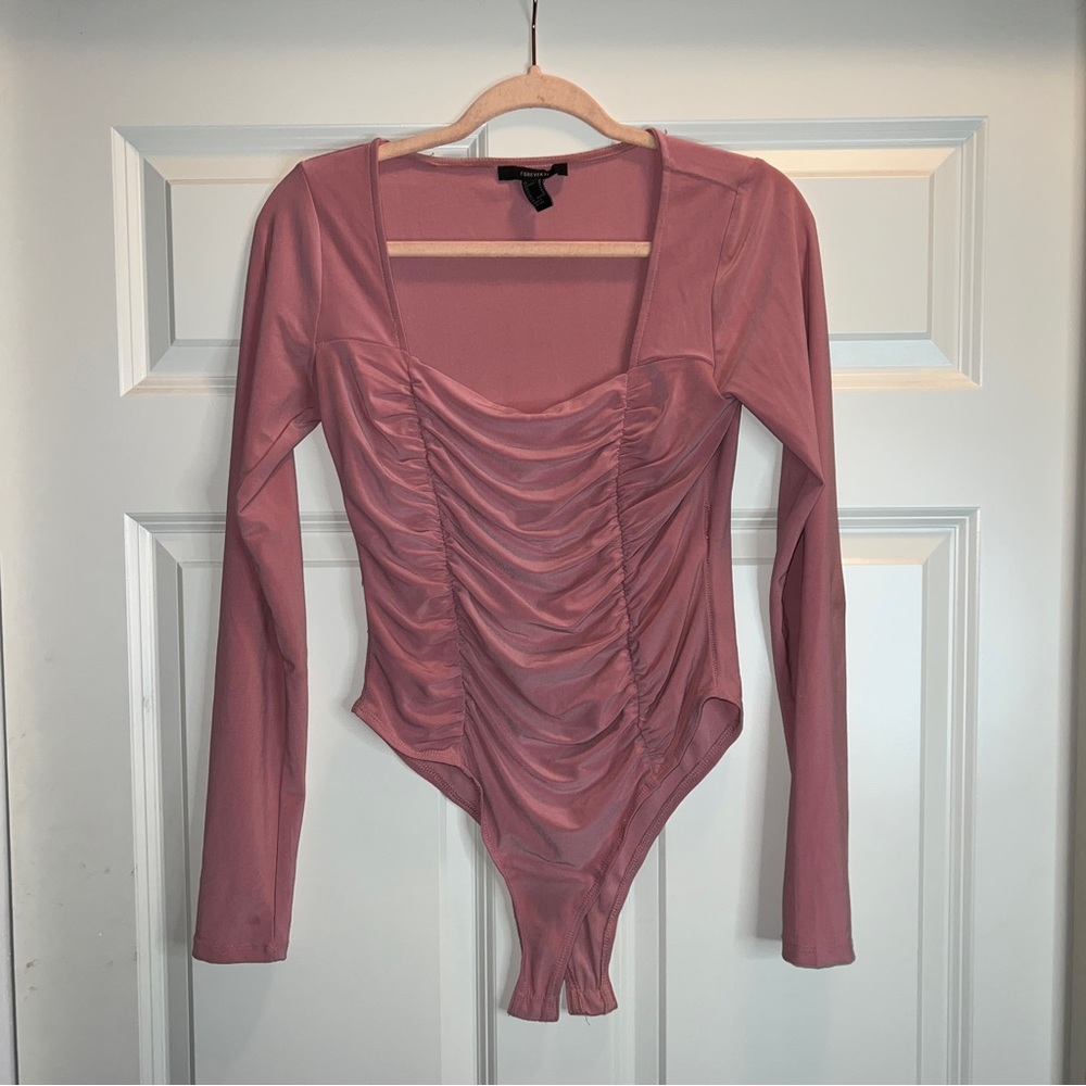 Pink bodysuit
